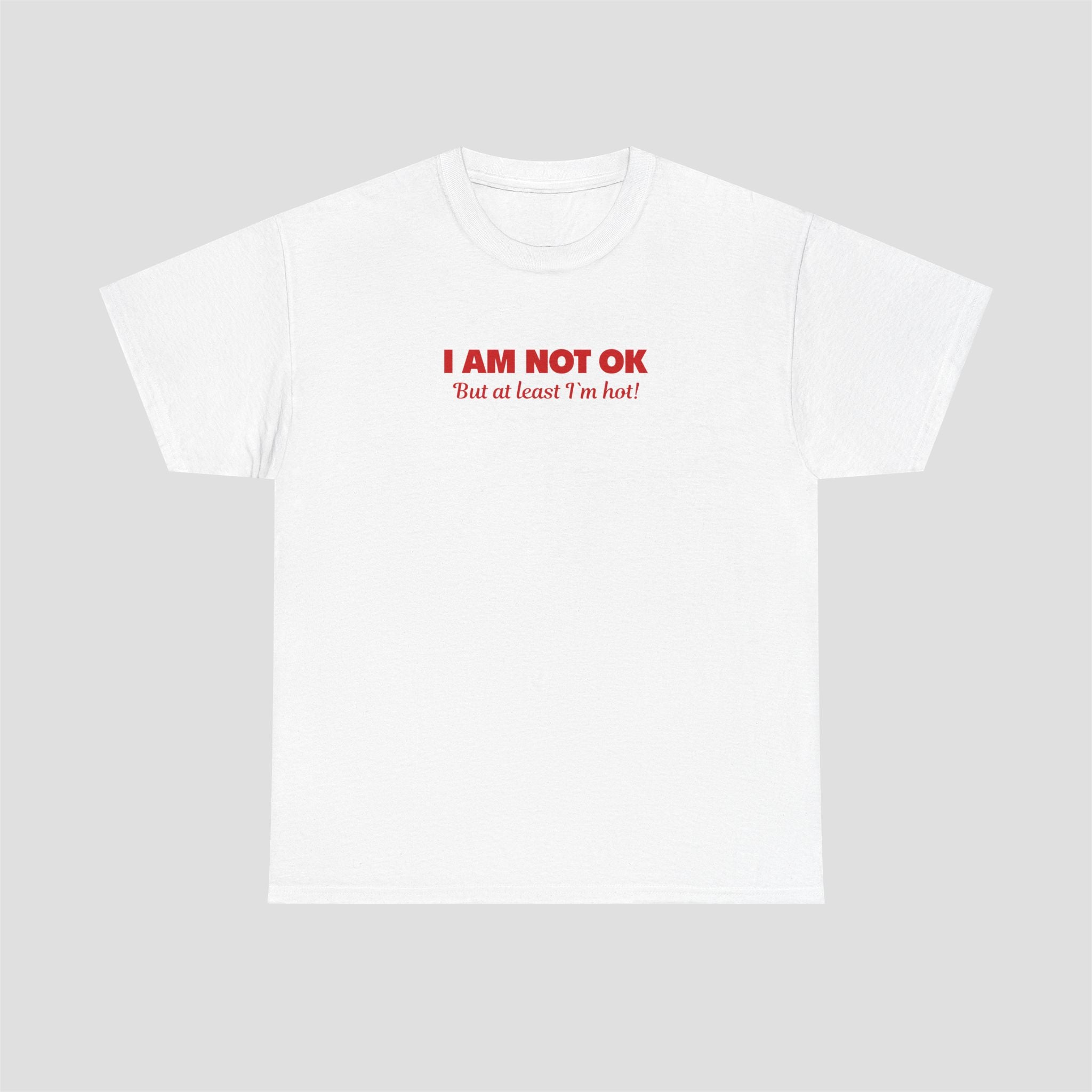 tee "I am not ok"