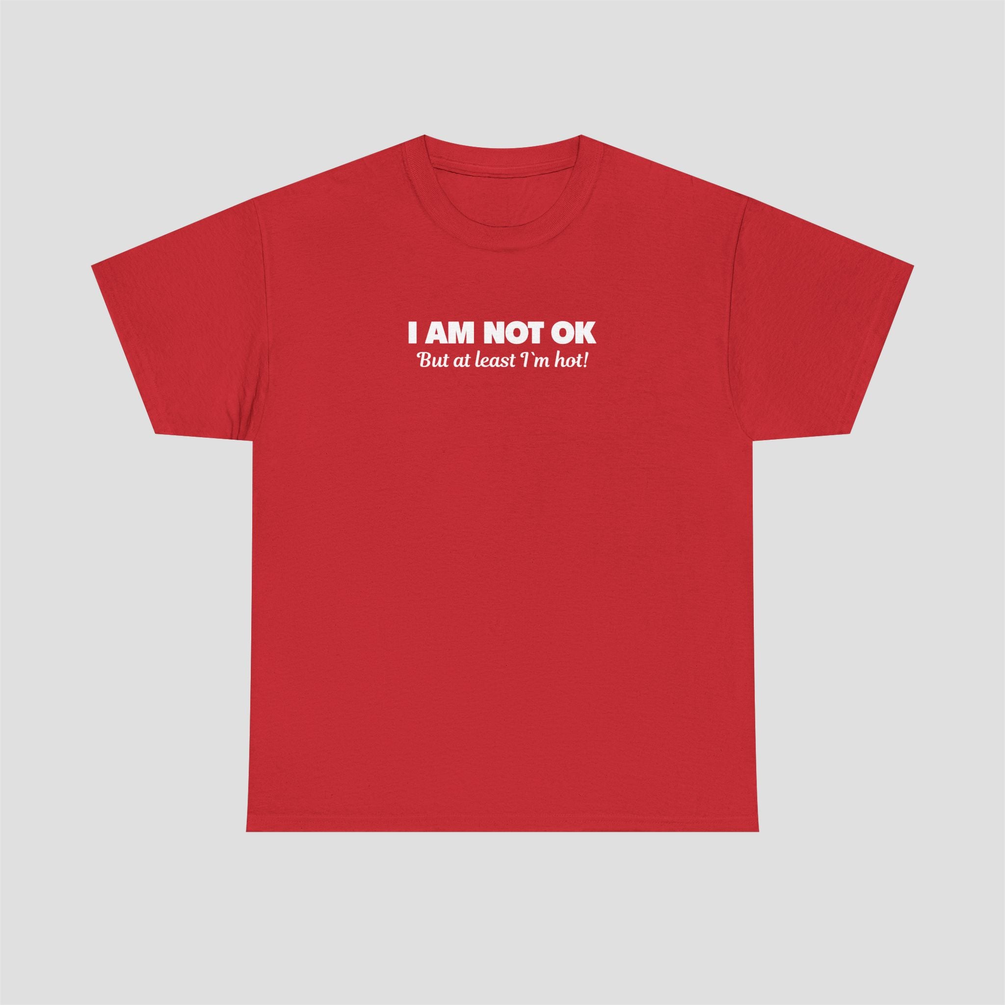 tee "I am not ok"